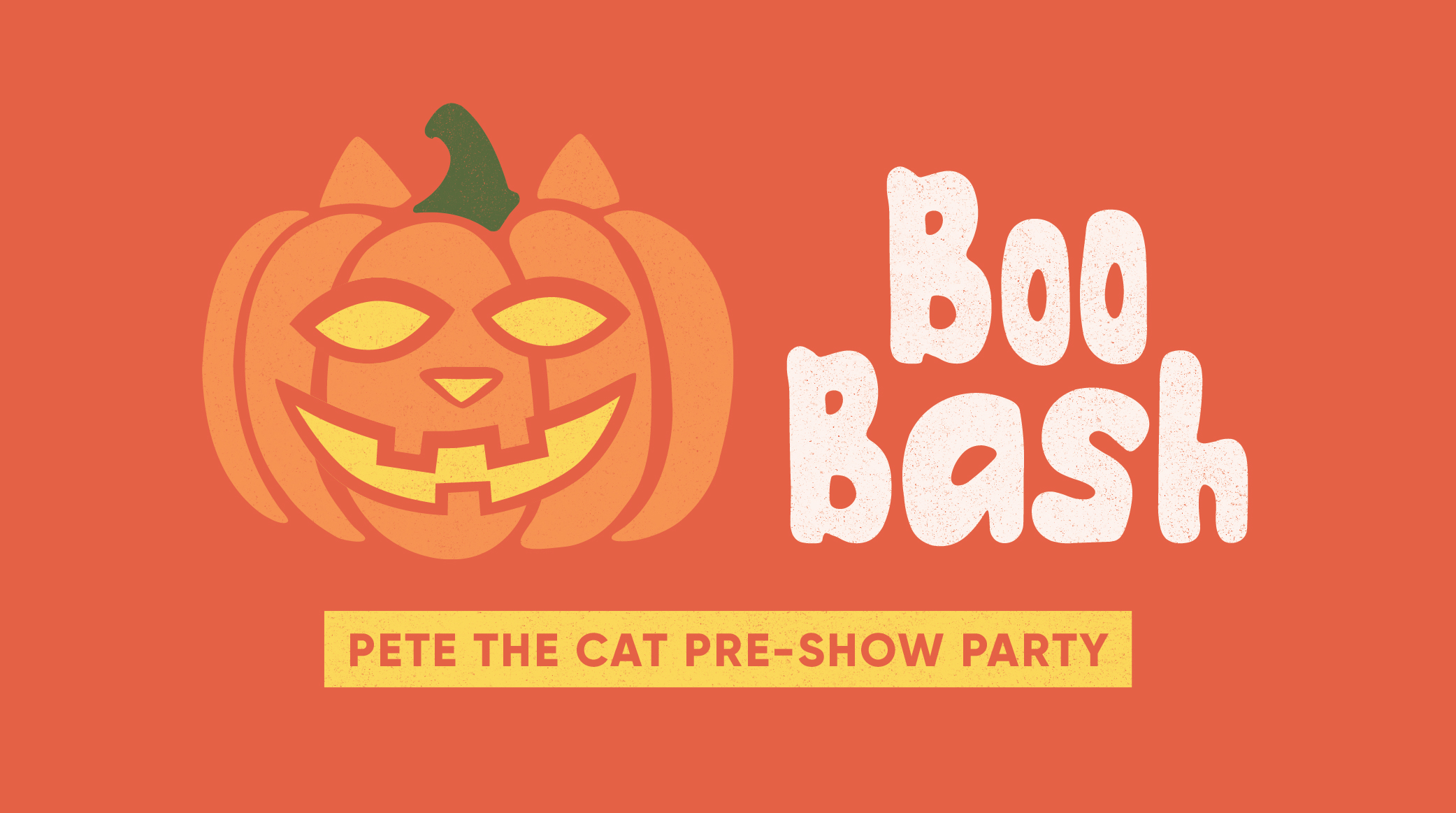 Boo Bash PETE THE CAT Pre-Show Party