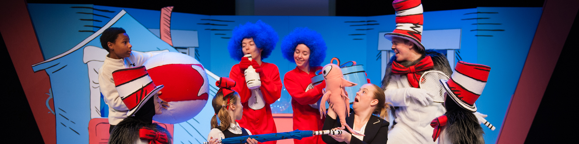 Image from First Stage's production of THE CAT AND THE HAT