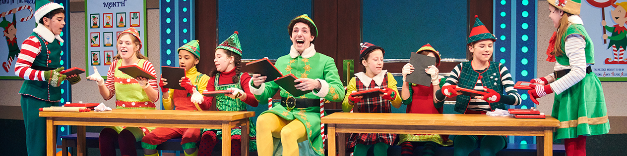 Image from First Stage's production of ELF THE MUSICAL